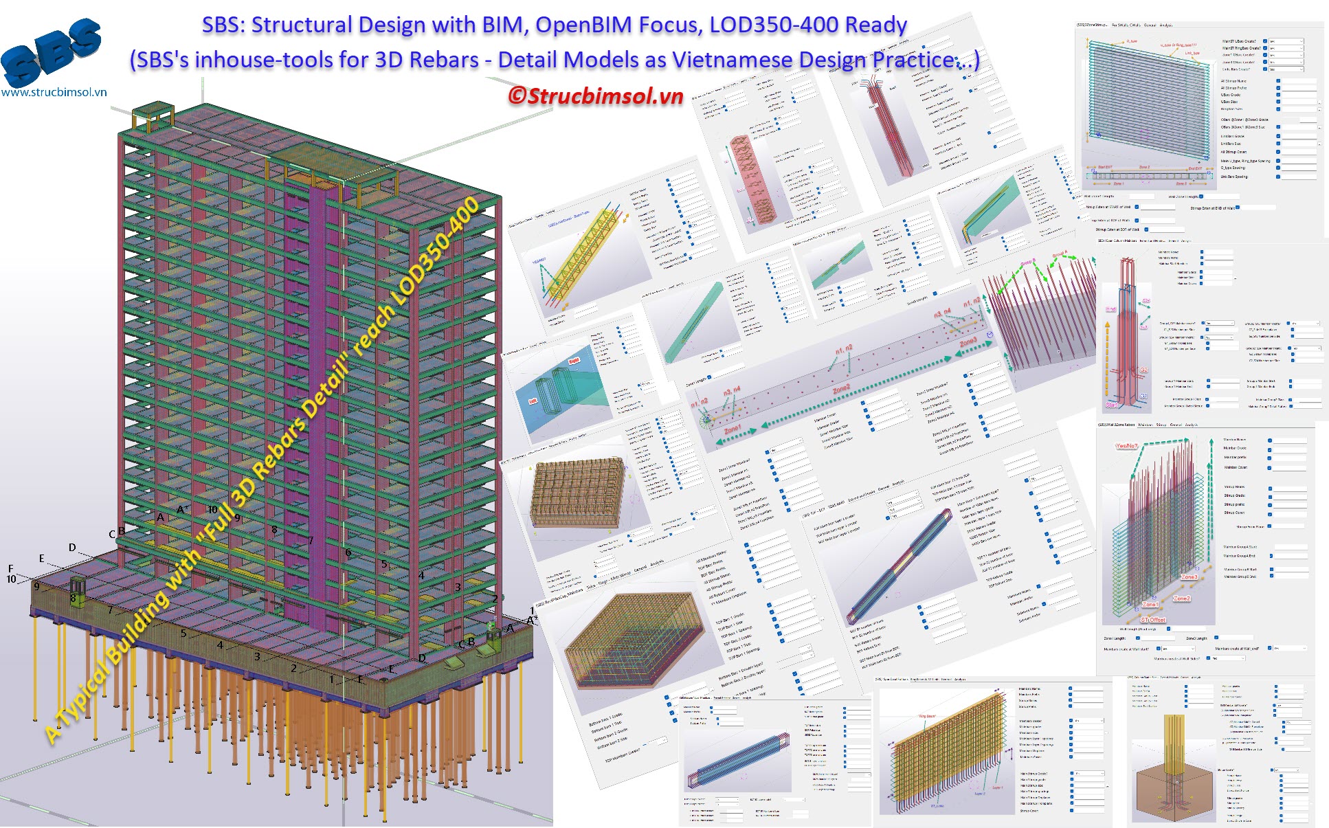 SBS2024: Thiết kế kết cấu với #BIM tích hợp… – Structural BIM Solutions