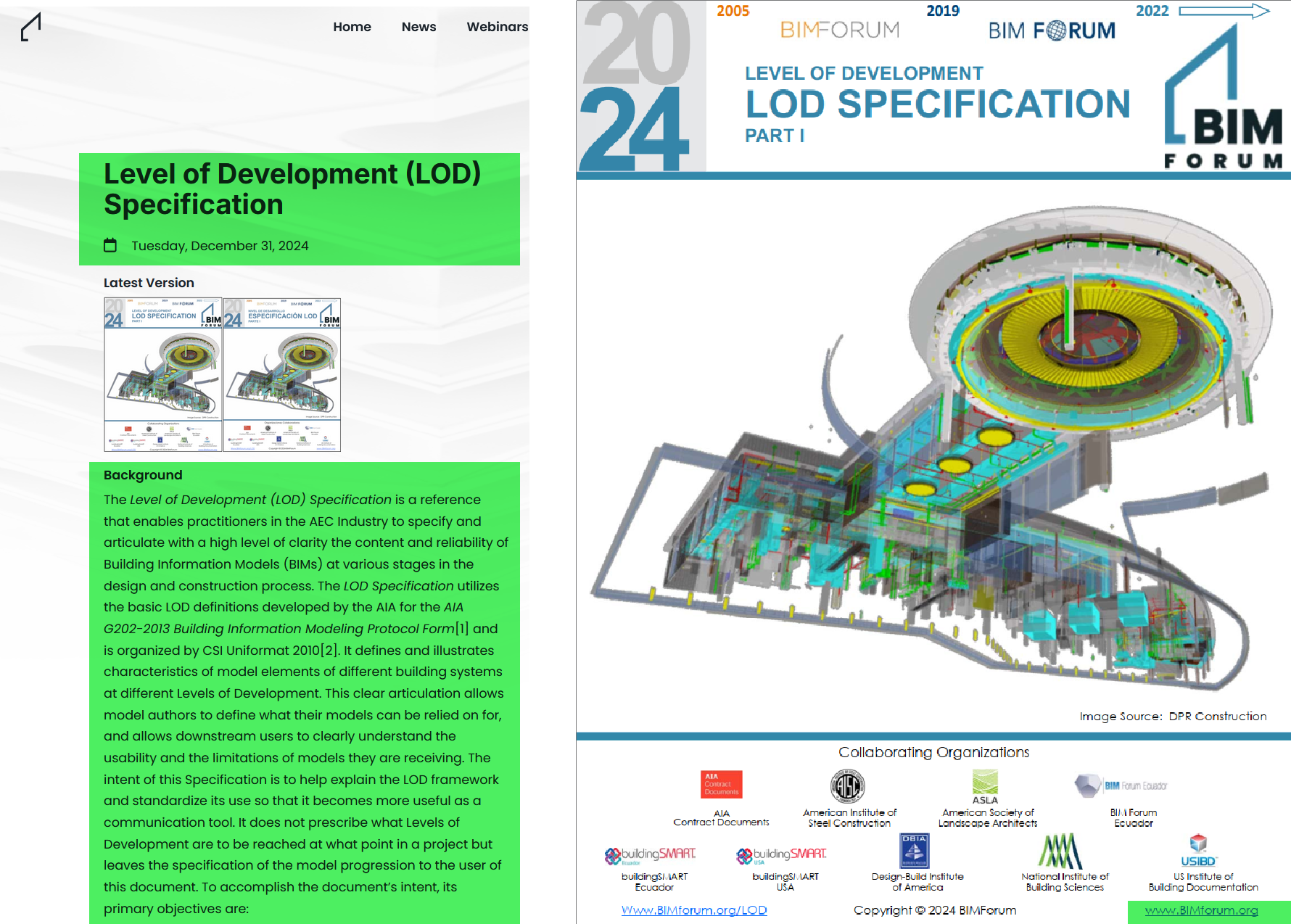 #BIM #OpenBIM: (BIMForum.org)LOD_Spec 2024 – Bản phát hành chính thức ...